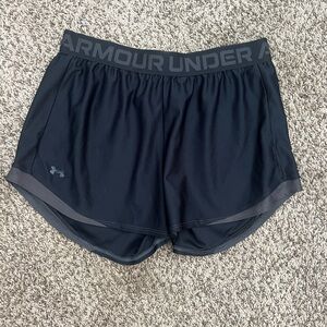 Under Armour Women's Dark Gray Athletic Shorts